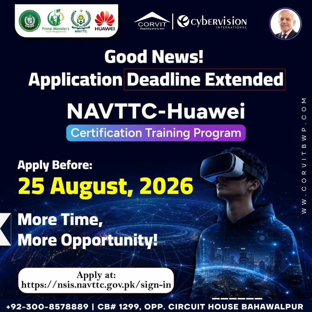 Skill of Tomorrow Extention Corvit Systems Bahawalpur
