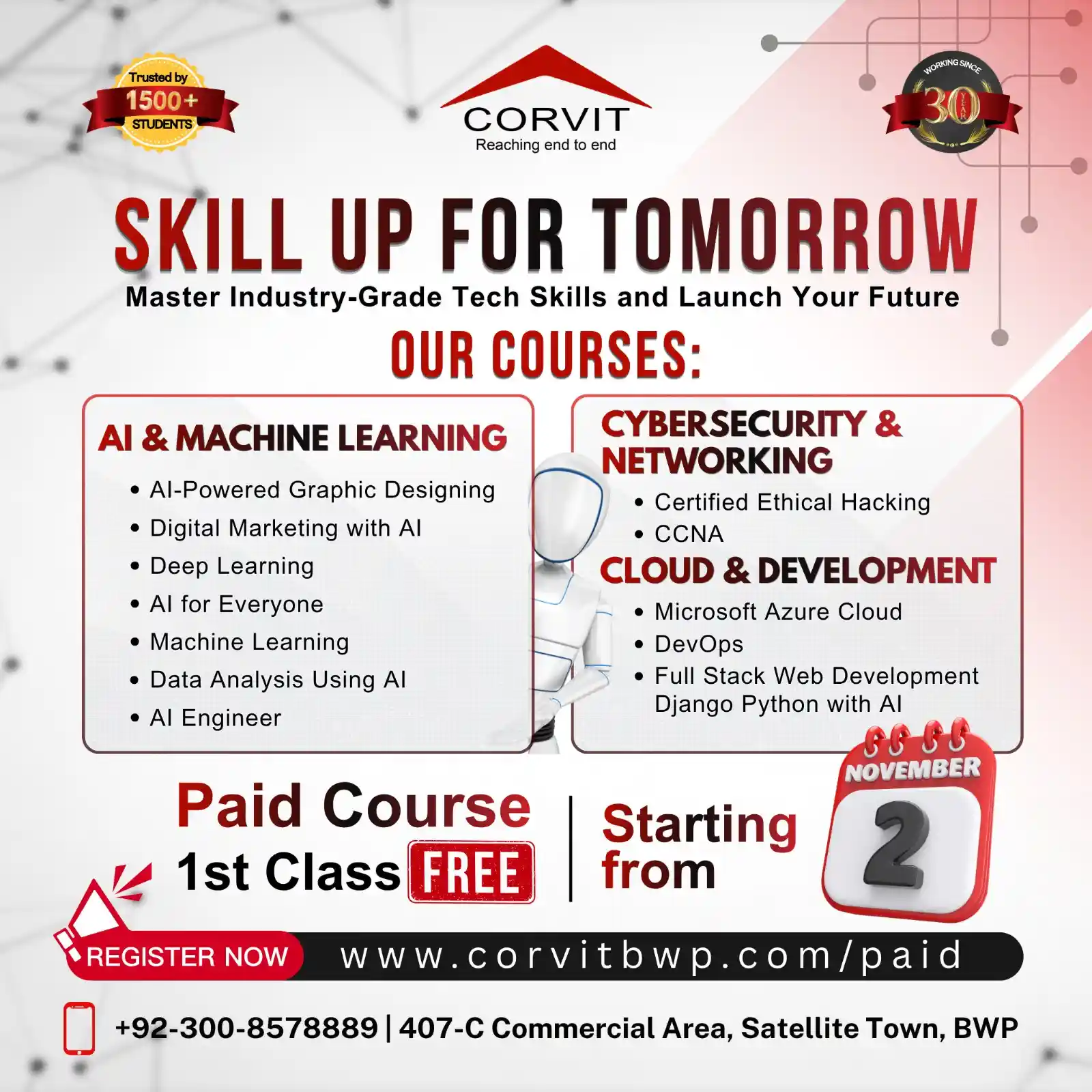 Corvit Systems Bahawalpur IT Paid Courses (1)